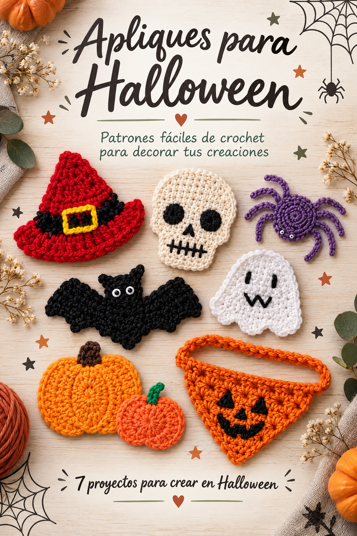 Apliques divertidos para Halloween