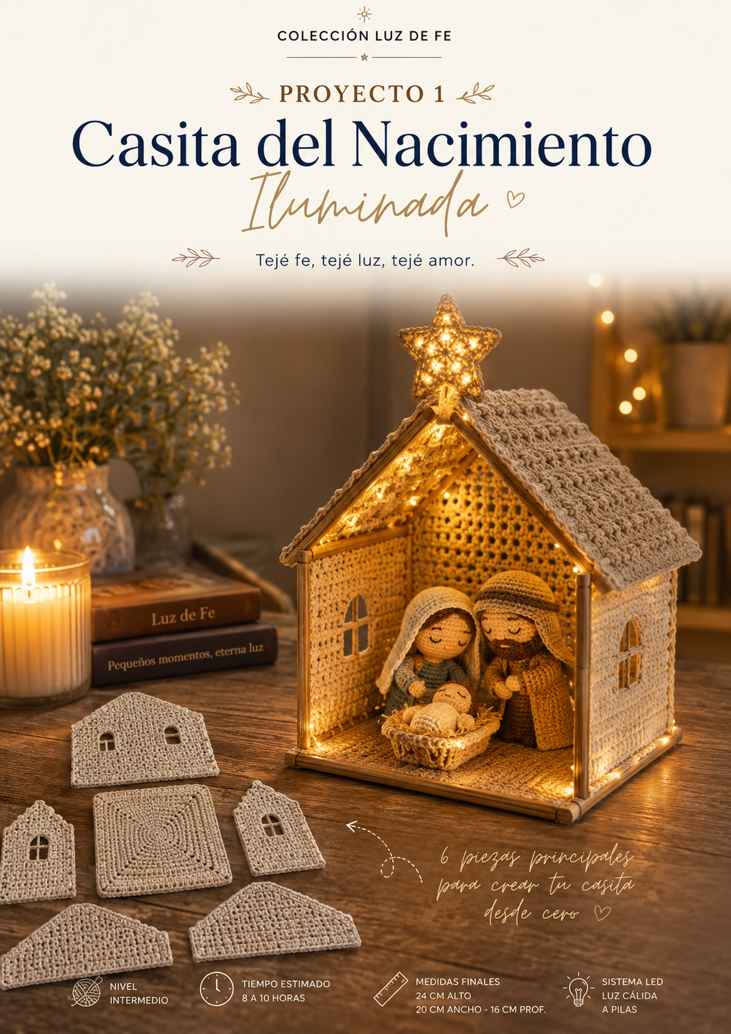 Pesebre paso a paso